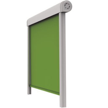 エクステリア トラック ガイド付きローラー シェード